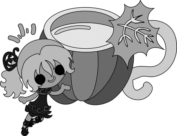 Kabak tatlılar şirin illüstrasyon