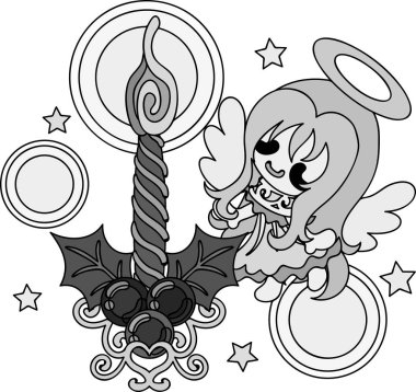 christmas illüstrasyon