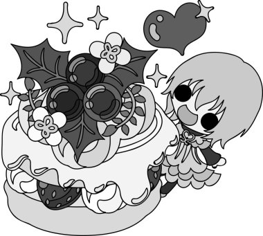 christmas illüstrasyon