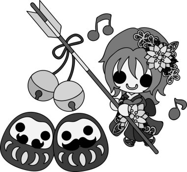 Kimono (Japon tarzı kumaş şık kızlarda)