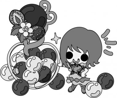 Çikolatalı tatlılar, tatlı çizim