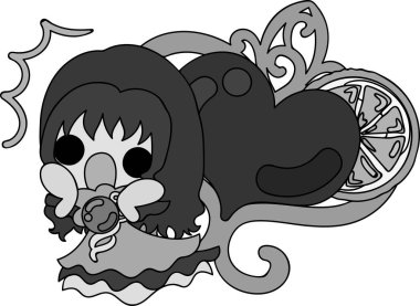 Çikolatalı tatlılar, tatlı çizim