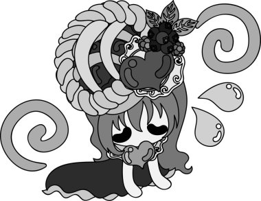 Çikolatalı tatlılar, tatlı çizim