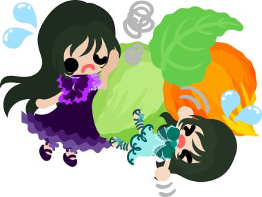 Zemin kiraz ve insanlar