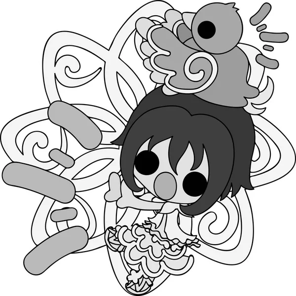 Küçük kızlar ve gizemli kuşlar