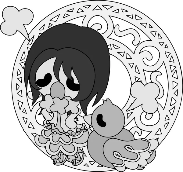 Küçük kızlar ve gizemli kuşlar