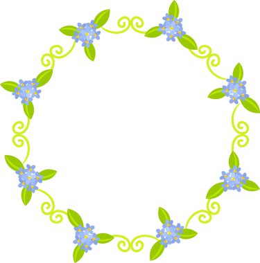 Myosotis ile yapılan çerçeve