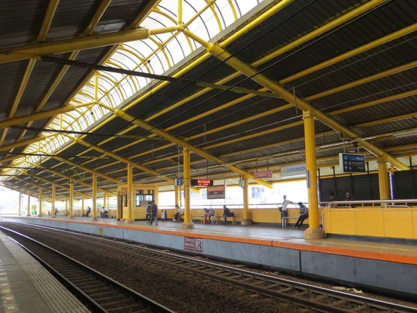 Station gondangdia in Menteng, Jakarta. — Stockfoto