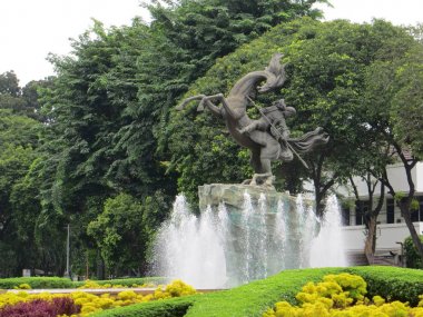 Prens Diponegoro anıt Jakarta.