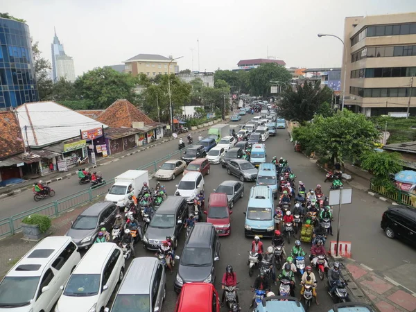 Korek w Jakarta — Zdjęcie stockowe