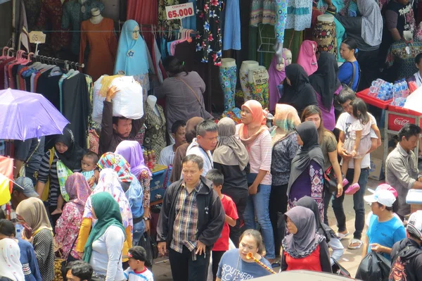 Straßenmarkt in Jakarta — Stockfoto