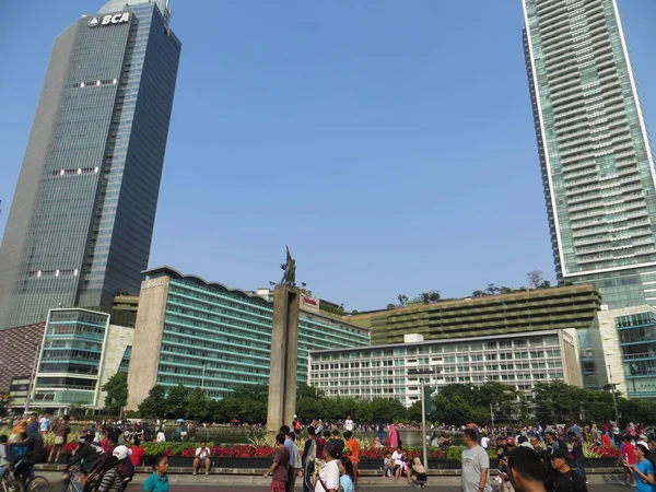Аресты в отеле Indonesia Roundabout — стоковое фото