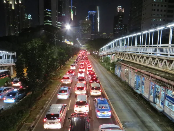Trafik sıkışıklığı Jakarta
