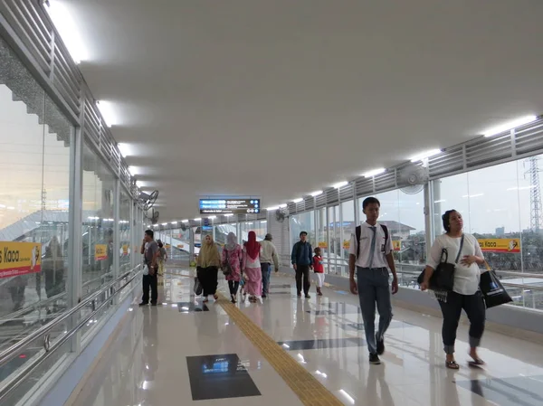 Stanice Tanah Abang, Jakarta — Stock fotografie