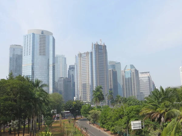 Semanggi Interchange, Jakarta — Stock Photo, Image