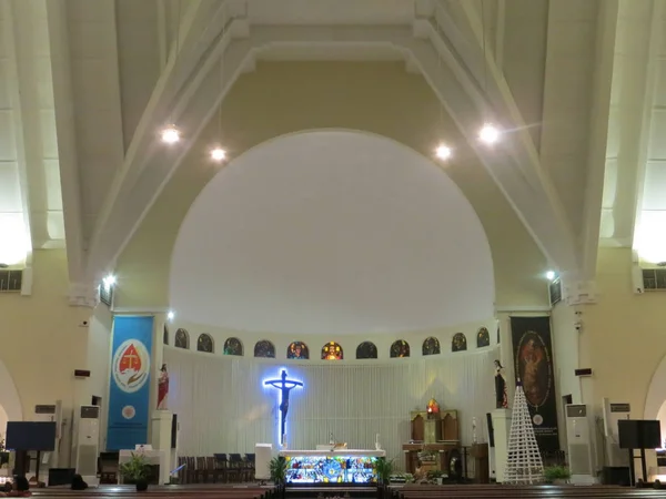 Jakarta Indonesia Desember 2017 Gereja Katolik Santa Therese Menteng — Stok Foto