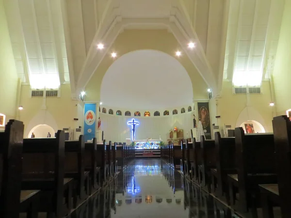 Jakarta Indonesia Desember 2017 Gereja Katolik Santa Therese Menteng — Stok Foto