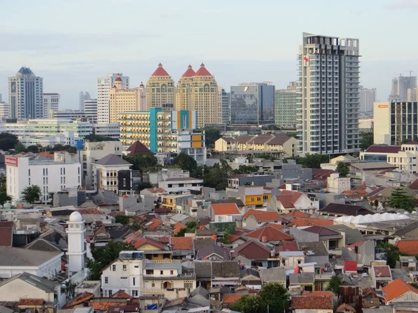 Jakarta Indonesia Desember 2017 Cityscape Menteng — Stok Foto