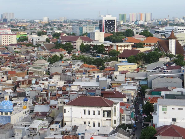 Jakarta Indonesien 2017 Stadtbild Von Menteng — Stockfoto