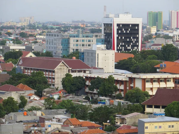 Jakarta Endonezya Aralık 2017 Cityscape Menteng — Stok fotoğraf