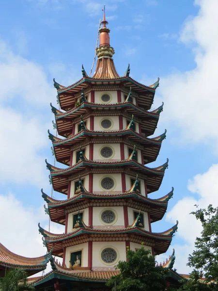 Semarang Indonesia Febrero 2018 Pagoda Avalokitesvara Vihara Buddhagaya Watugong —  Fotos de Stock