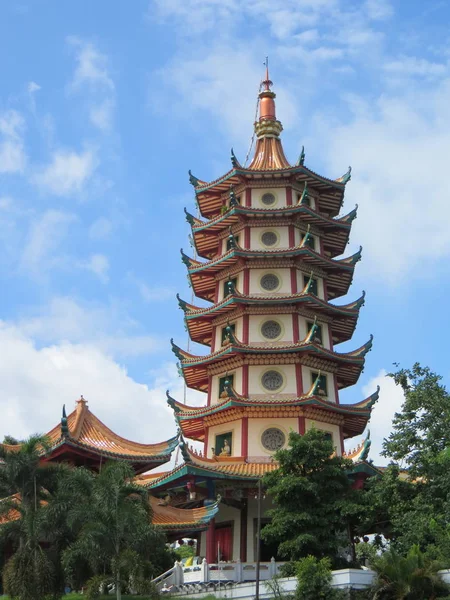 Semarang Indonésia Fevereiro 2018 Pagode Avalokitesvara Vihara Buddhagaya Watugong — Fotografia de Stock