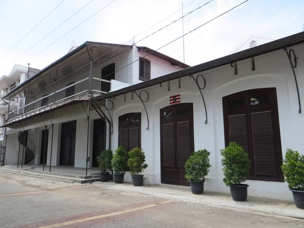 Semarang Indonesia Febrero 2018 Edificios Antiguos Kota Lama Casco Antiguo — Foto de Stock