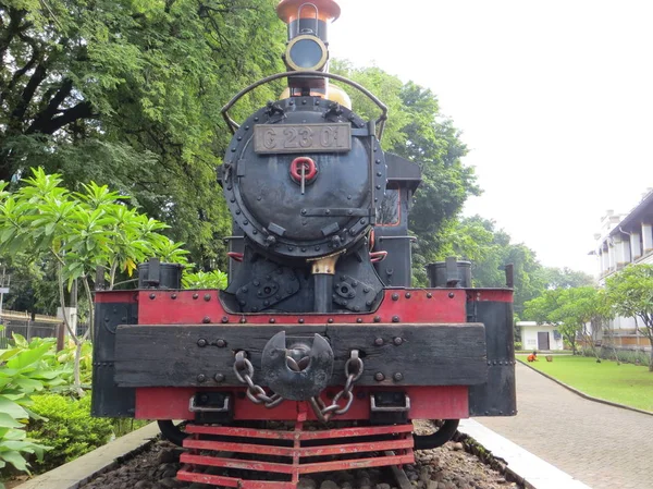 Semarang Indonezja Lutego 2018 Vintage Lokomotywa Lawang Sewu — Zdjęcie stockowe