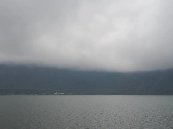 Табанан Бали Индонезия Августа 2019 Года Живописный Вид Озеро Бератан — стоковое фото
