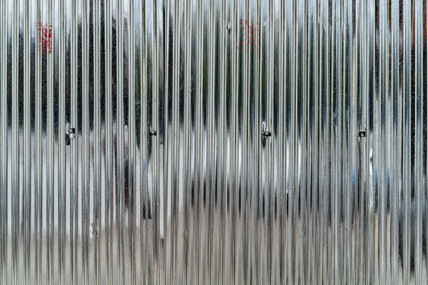 Metal corrugated texture — Stock Photo, Image