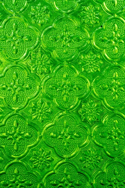 Green glass pattern — Stock Photo, Image