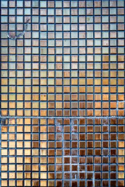 Altın Mozaik çini deseni