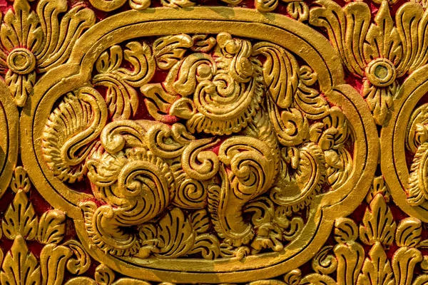 Тайська Золотий ліпнини — стокове фото
