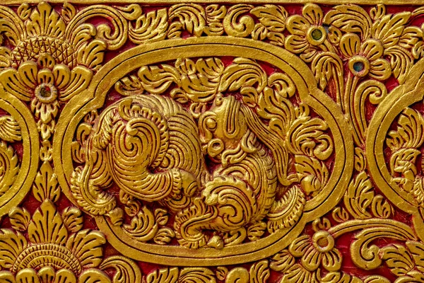 Thai golden stucco — Stock Photo, Image