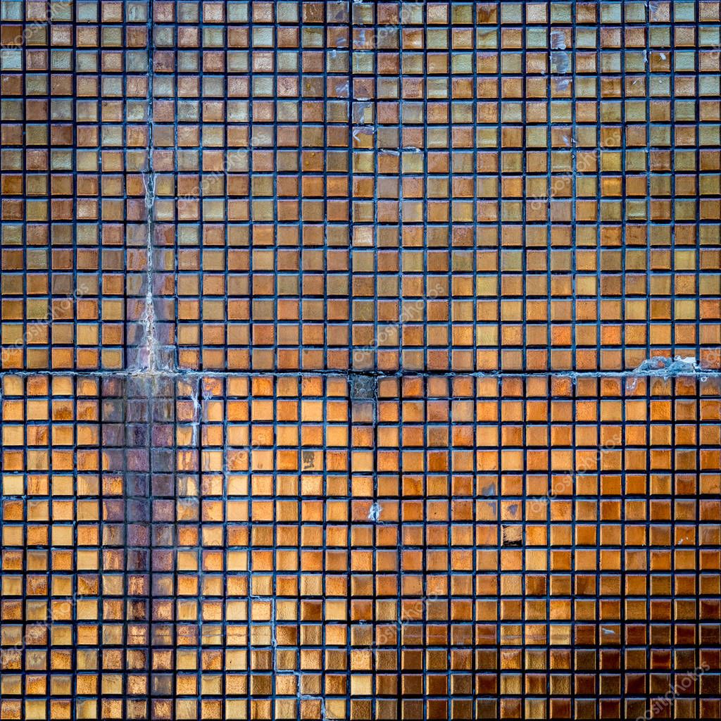 Fliesen Mit Gold Muster Gold Mosaik Fliesen Muster — Stockfoto © cjansuebsri