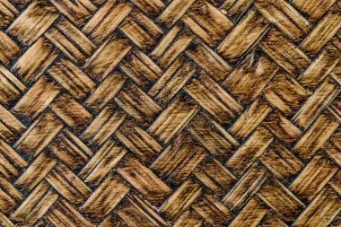 Bambu örgü doku