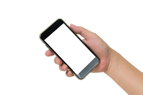 Inteligentny telefon w ręku — Zdjęcie stockowe