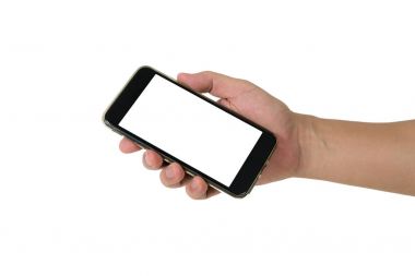akıllı telefon elinde