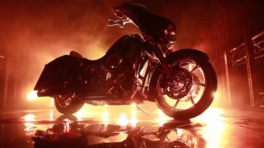 Motosiklet aracılığıyla ışık ışınları