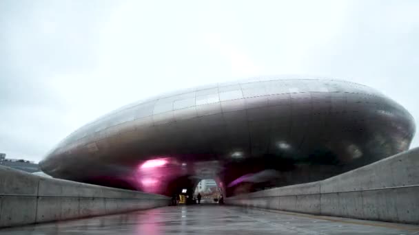 Удивительная Архитектура Сеула — стоковое видео