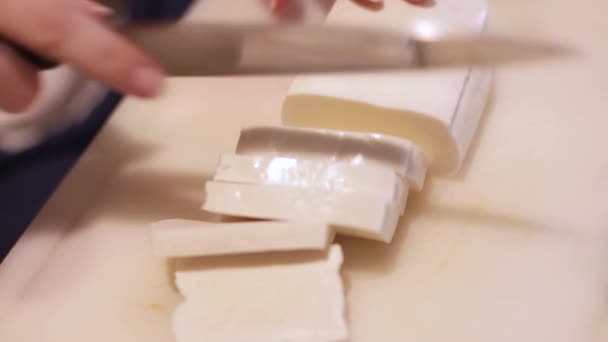 Шеф Кухар Джинси Моцарелла Італійської Піци — стокове відео