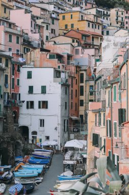 Renkli Köyü Vernazza doğal görünümü