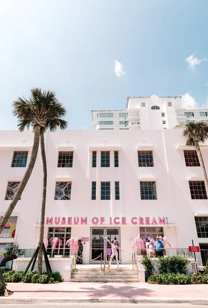 Miami Beach Eua Março 2018 Museu Sorvete — Fotografia de Stock