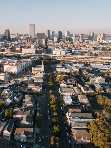 New Orleans Cityscape Abd Hava Görünümünü — Stok fotoğraf