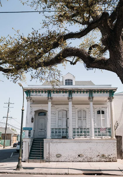 Külső Régi Ház New Orleans Amerikai Egyesült Államok — Stock Fotó