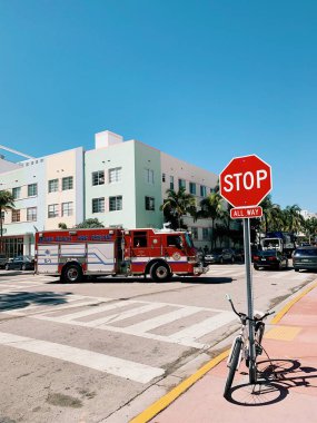 Miami South Beach, Florida 'da okyanus binaları