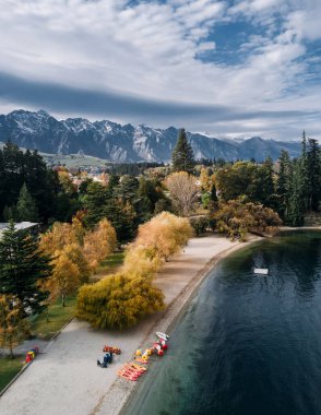 Sonbaharda Queenstown, Yeni Zelanda