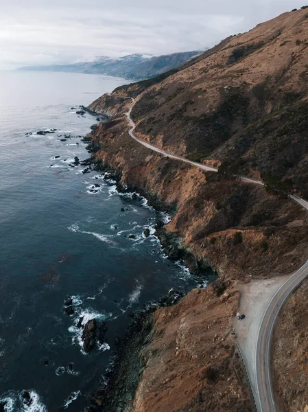 Aeial view of California Pacific Route — Stock Photo, Image