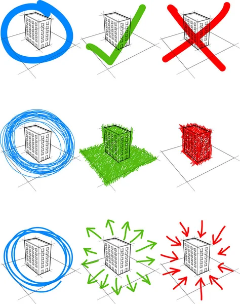 Conjunto de elementos de design — Vetor de Stock