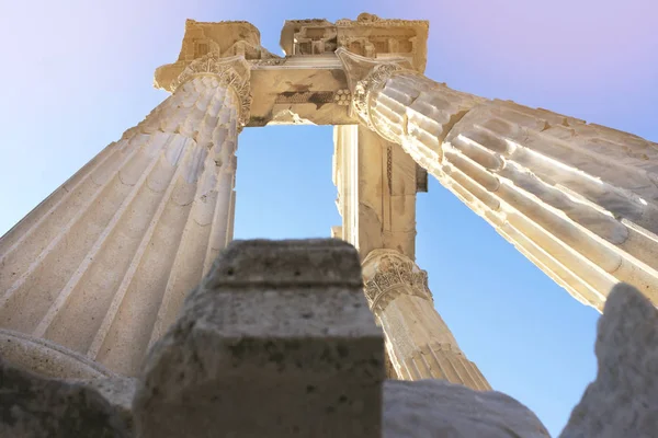 Pergamon Acropolis - Izmir TURKEY — Stock Photo, Image